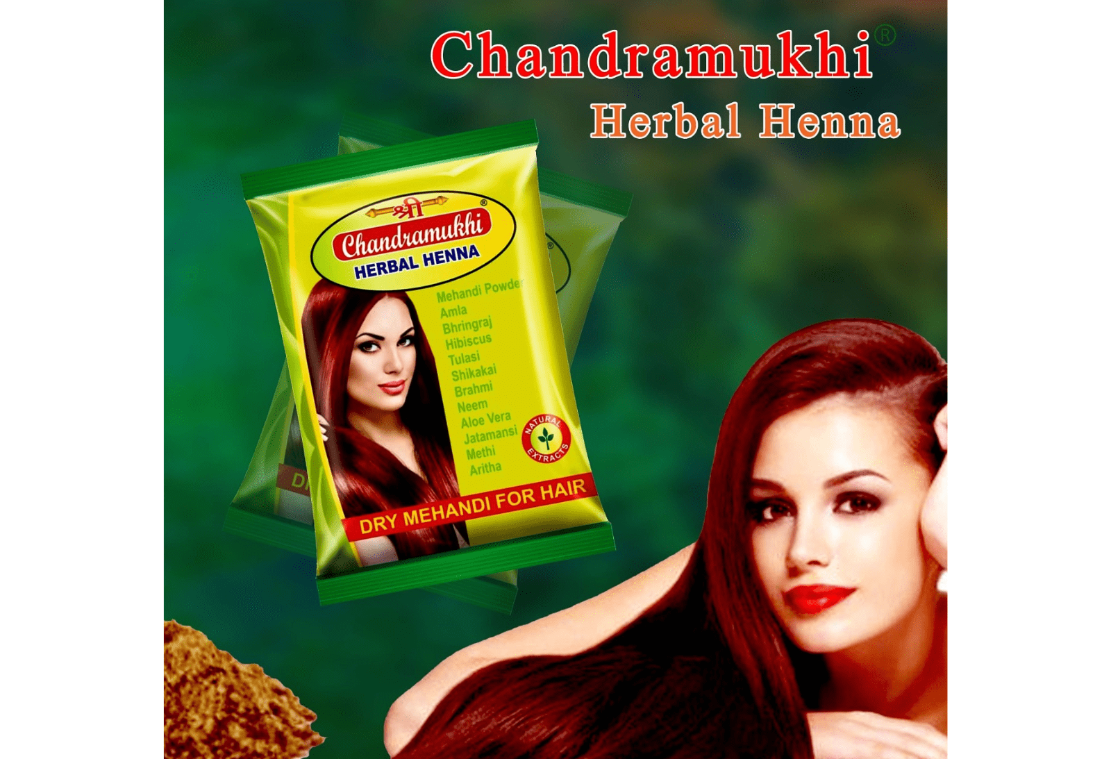 Hair Henna Red